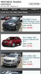 Mobile Screenshot of mitchellmazdalincoln.com